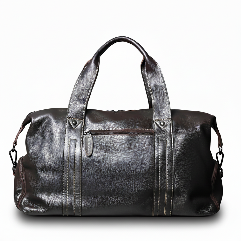 Bologna — Vintage Leather Travel Duffle