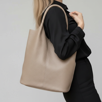 Amalfi — Leather Bucket Shopper