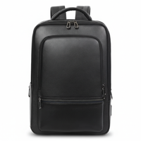The Roma — Full Grain Leather Laptop Backpack