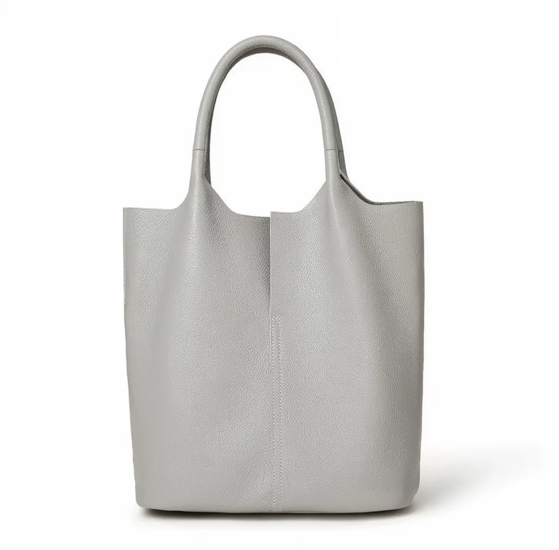 Amalfi — Leather Bucket Shopper
