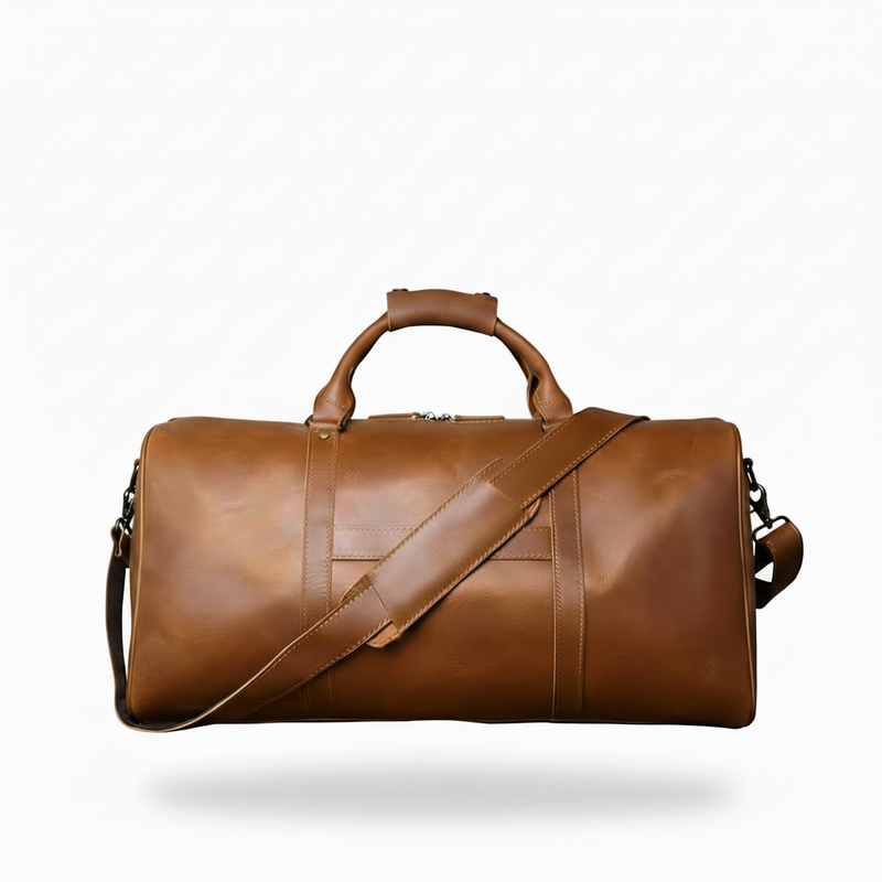 The Firenze — Crazy Horse Leather Weekender